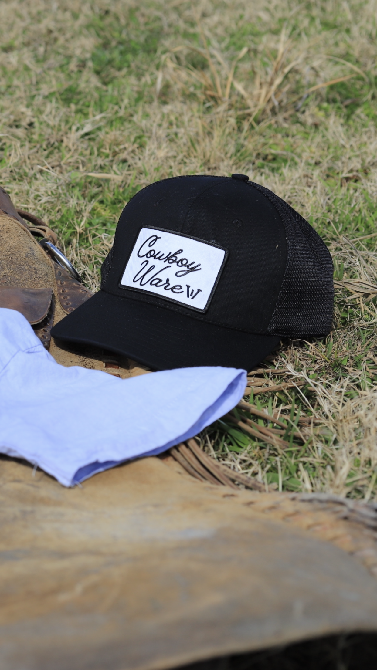 Cowboy Ware Black Cap