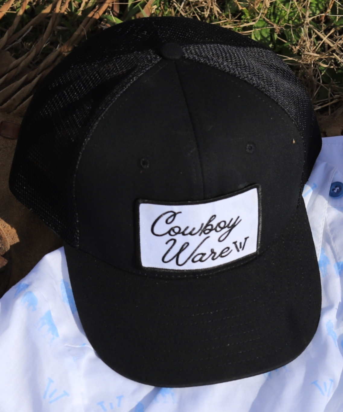 Cowboy Ware Black Cap