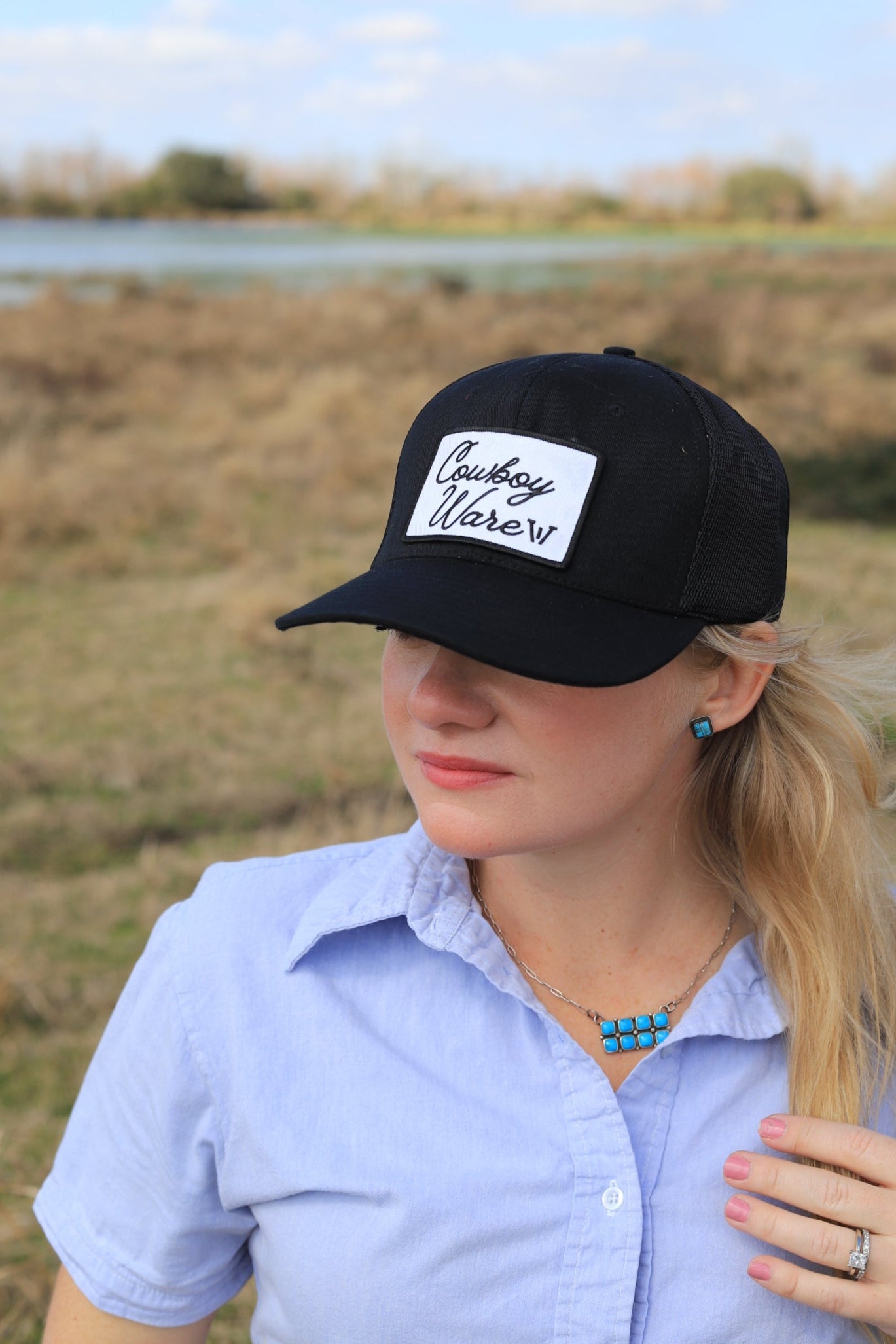 Cowboy Ware Black Cap