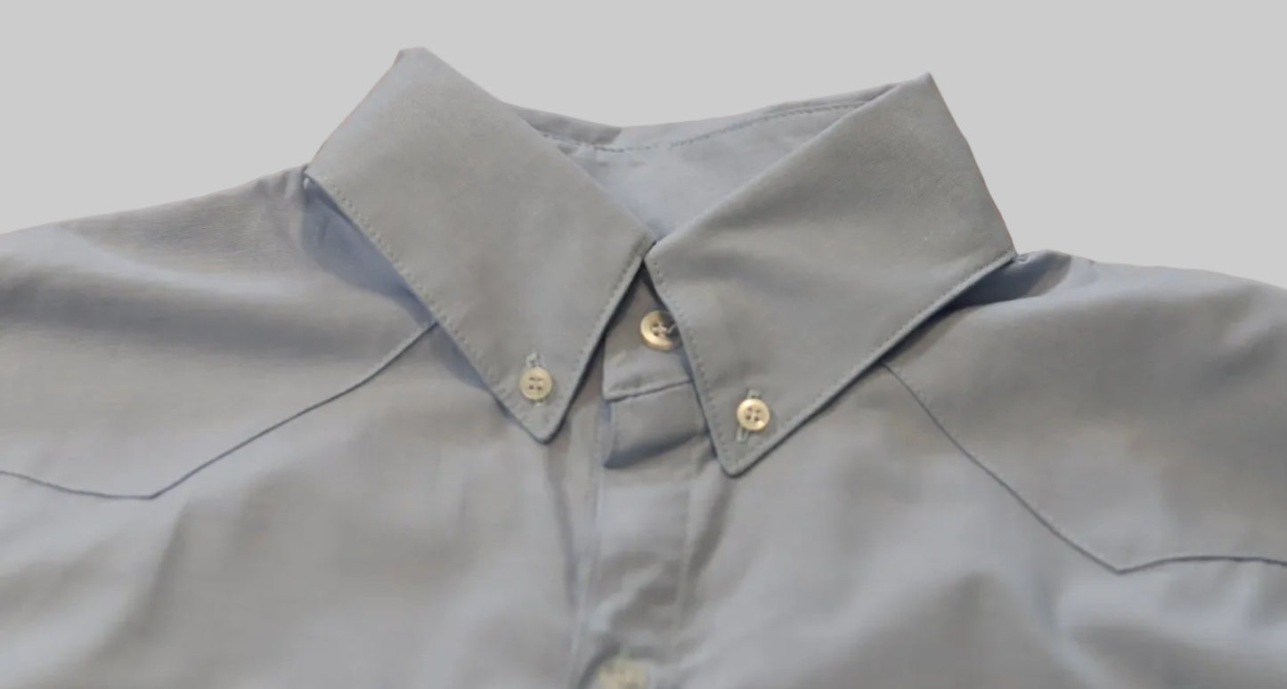 mens classic chambray collar