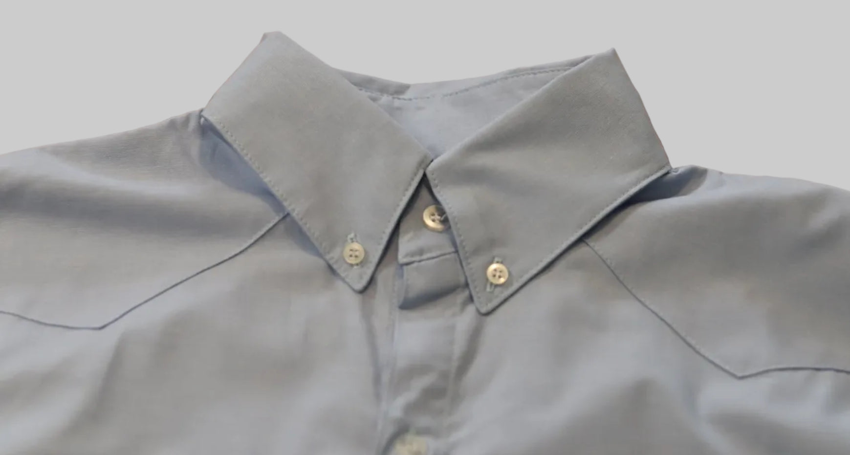 mens classic chambray collar